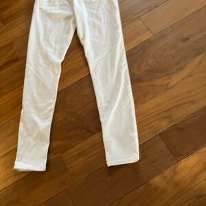 AG Adriano Goldschmied White Denim Pants